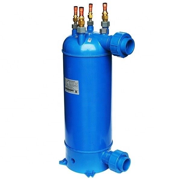 Titanium Coils PVC Shell Water To Water Heat Exchanger For Energy Swimming Pool Boiler