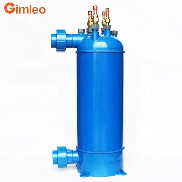 Titanium Coils PVC Shell Water To Water Heat Exchanger For Energy Swimming Pool Boiler