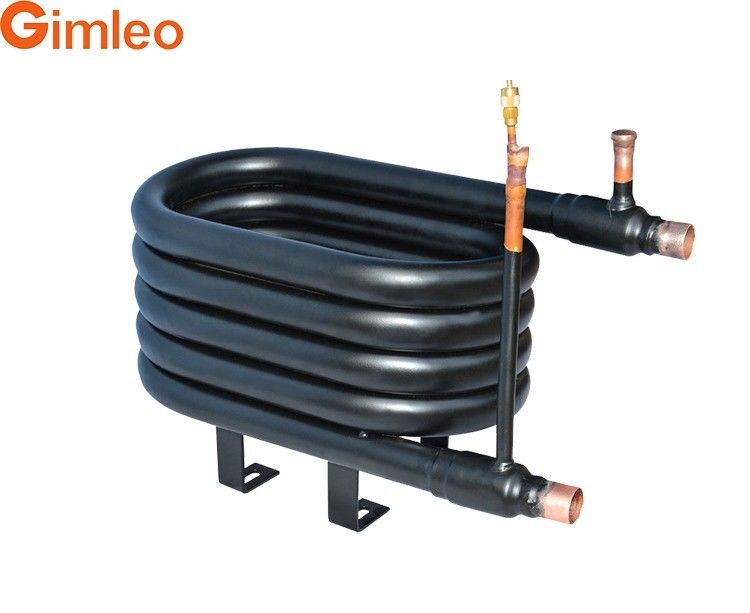 Industrial Copper Coaxial Coil Heat Exchanger GY-0200C for Condenser / Evaporator