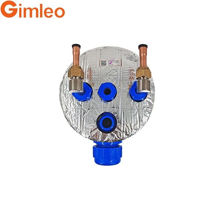Water Flow 2.0 M3/H Titanium Cooler Heat Exchanger With Isolation ETA-1.5 TA1 Grade