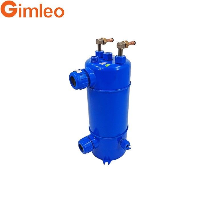 Water Flow 2.0 M3/H Titanium Cooler Heat Exchanger With Isolation ETA-1.5 TA1 Grade