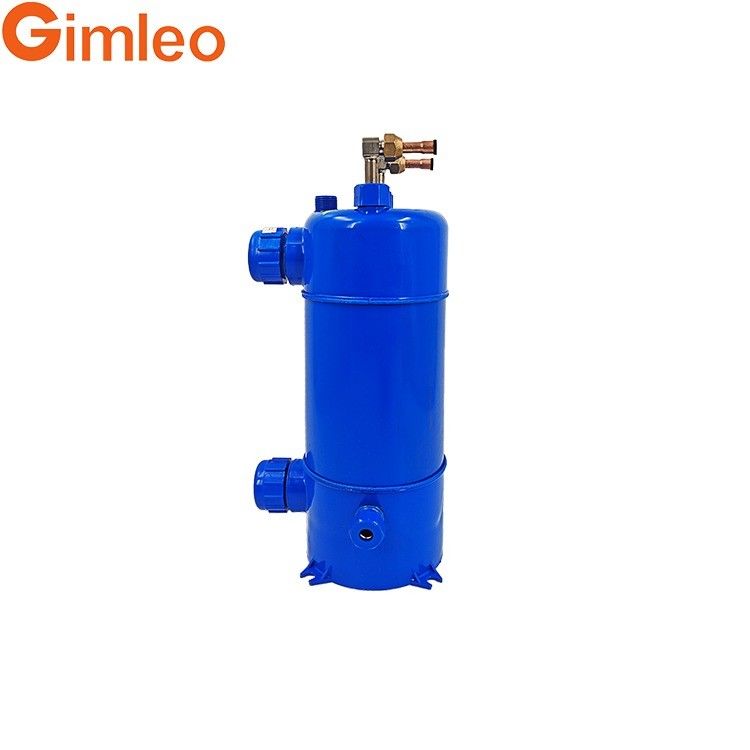 Water Flow 2.0 M3/H Titanium Cooler Heat Exchanger With Isolation ETA-1.5 TA1 Grade