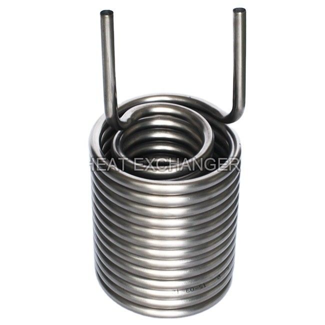 TA1 Grade Titanium Cooling Coil 9.52mm 12.7mm 16mm 19mm  For Heat Transfer