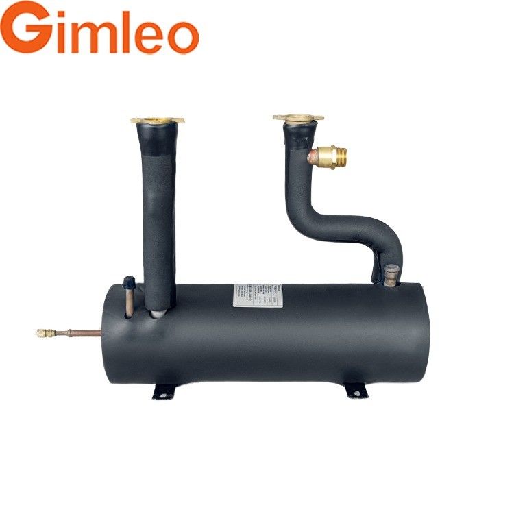 16mm Single Copper Tube Heat Exchanger R290 Heat Pump Enthalpy Heat Exchanger GAD10-CMF-4-Z