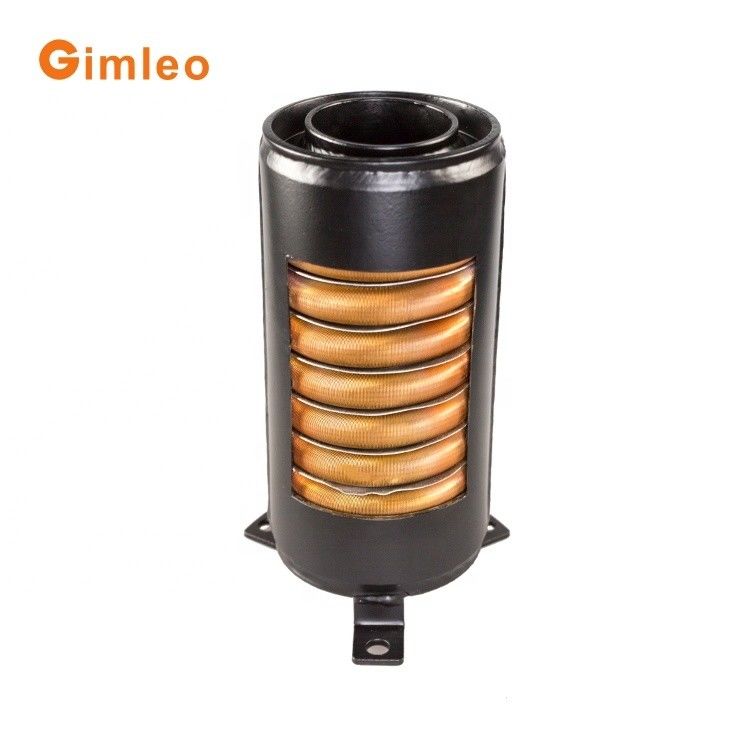 Energy Conservation Single Copper Tube Heat Exchanger RAH02 for Evaporator Application