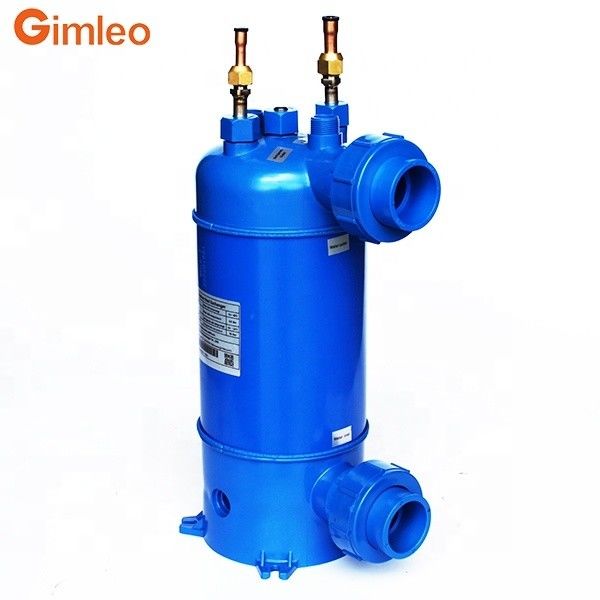 MHTA-3 Titanium Tube Heat Exchanger With PVC Shell / 12.7 Refrigerant Connector
