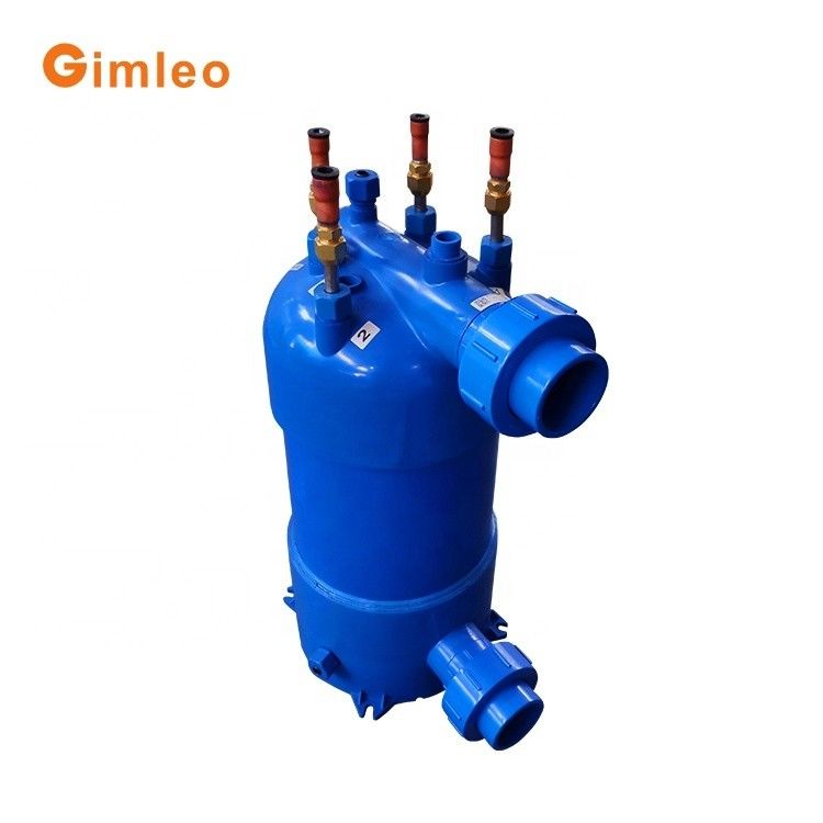 Titanium Tube Condenser Heat Exchanger MHTA-1 For Food Industry Heat / Cool Mode