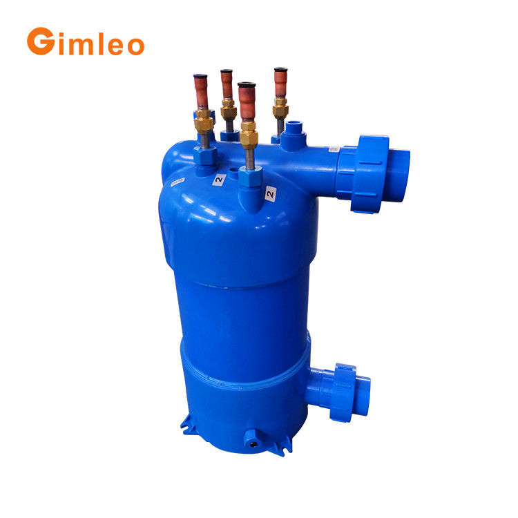 Custom Shell And Tube Heat Exchanger MHTA-1.5 2.2m3/H Liquid Flow Rate For Domestic