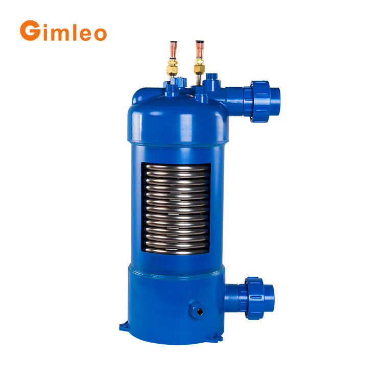 Custom Shell And Tube Heat Exchanger MHTA-1.5 2.2m3/H Liquid Flow Rate For Domestic