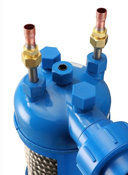 Titanium Tube PVC Shell Pool Heat Exchanger For Swimming Pool Heat Pump MHTA-15
