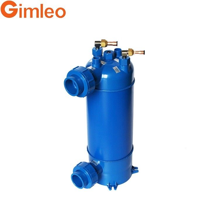 Titanium Spiral Tube Coil Heat Exchanger , Swimming Pool Heat Pump Heat Exchanger MHTA-5