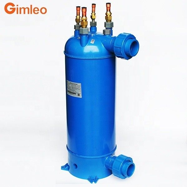 17KG Titanium PVC Heat Exchanger Condenser For Inverter Swimming Pool Heater Heat Pump MHTA-15