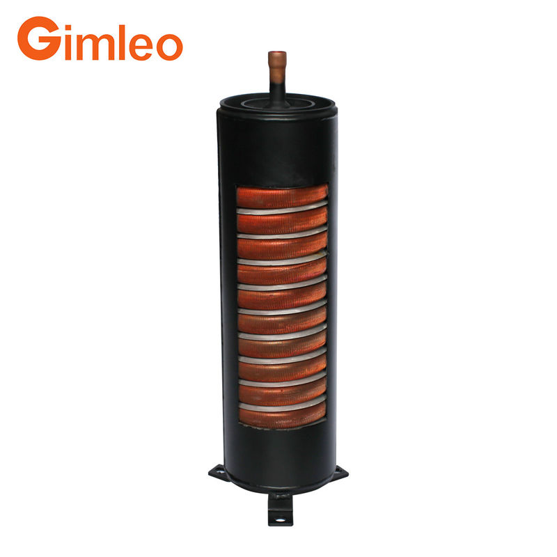 120mm Steel Shell And Coil Heat Exchanger RAK05-CMF 13KW Copper Coil Heat Exchanger