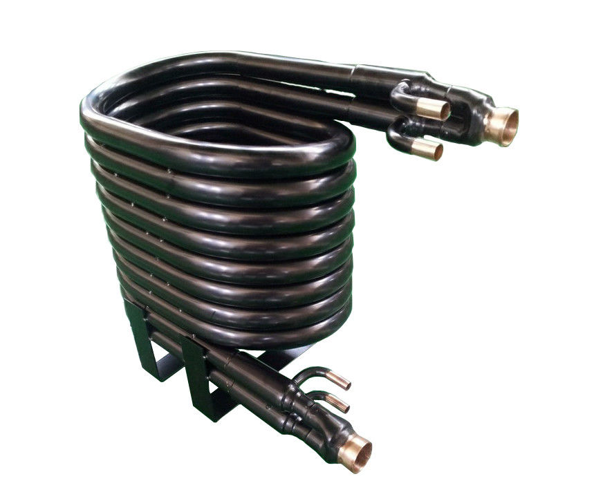 Tube In Tube Heat Exchanger For HVACR Systems 20HP 88KW Condenser Evaporator Structural Optimization Technology Patented Design