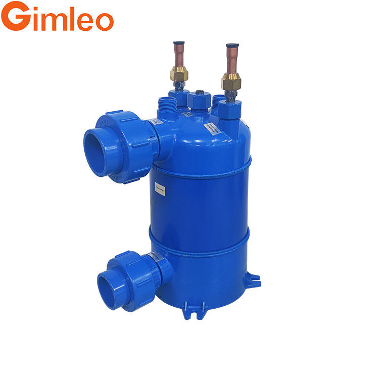 MHTA1.5 Pool Heat Exchanger 5KW 17000BTU Titanium Coil Tube Thread Tube Heat Exchanger Used In Seafood Machine
