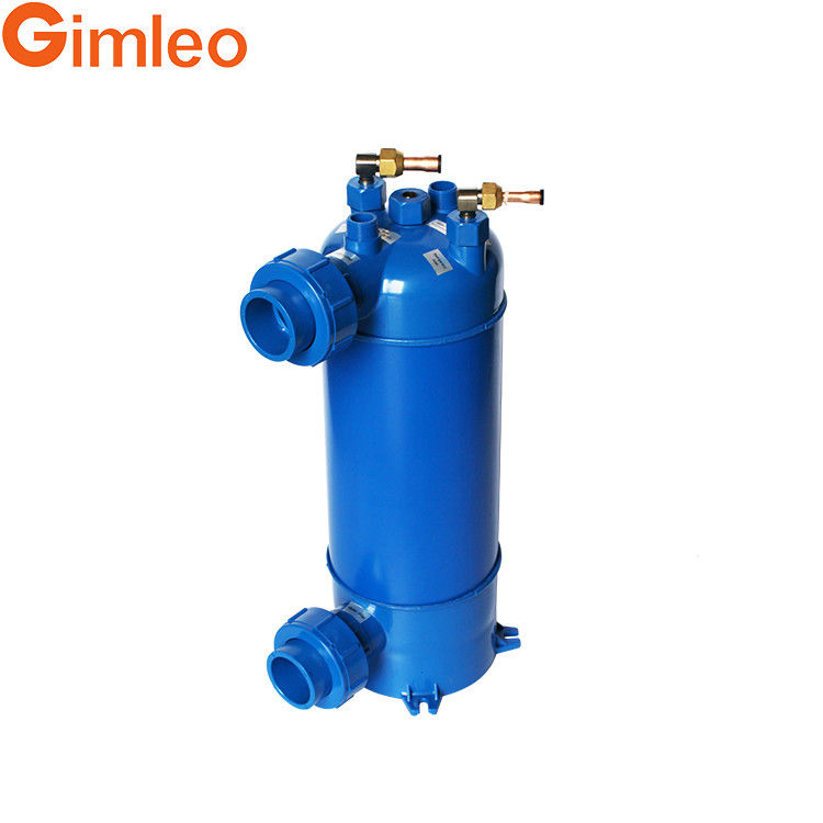 Titanium Tube Heat Exchanger Titanium Evaporator ETA3 Chiller Evaporator Coil R32 Refrigerant Gas Tube Furnace