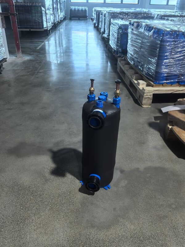 High Corrosionresistance Pool Heat Exchanger MHTA-0.75 Featuring Pure Titanium Tube and Durable Tube In PVC Shell Structure for Heat Transfer