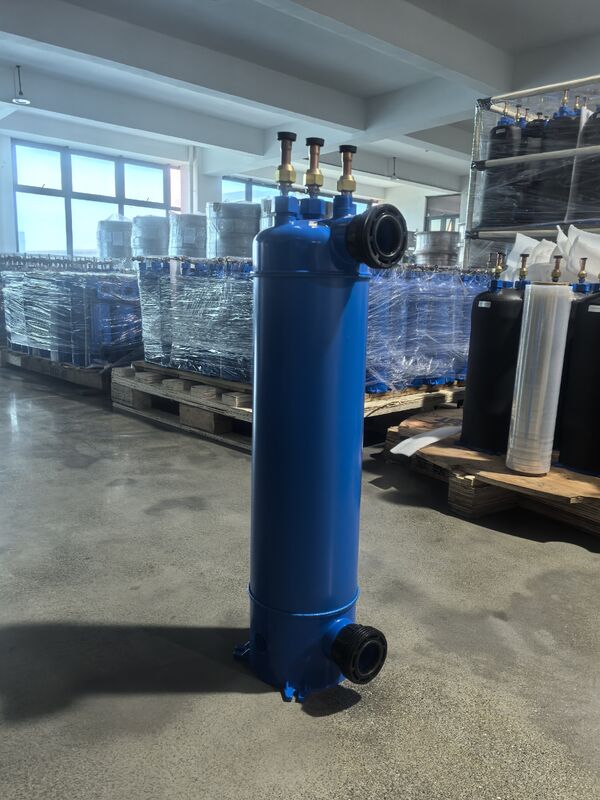 Working Temperature Range 0 to 45 Degrees Celsius Pool Heat Exchanger MHTA-7 Horizontal Or Vertical Installation Featuring Tube In PVC Shell Structure