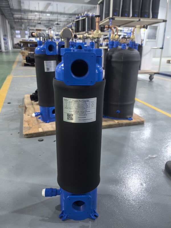 Vertical Installation Saltwater Heat Exchanger MHTA-15 Unit Featuring for Effective Cooling in Marine and Industrial Environments