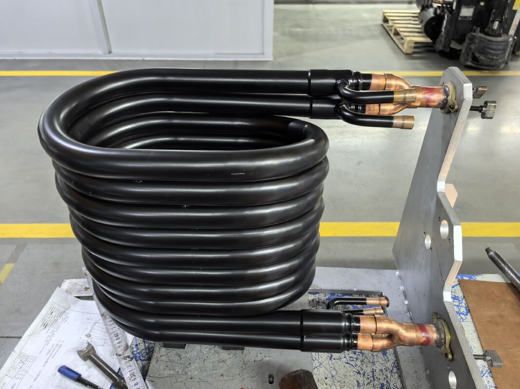 1 to 10 Meter Tube Length Heat Pump Condenser Featuring Robust 4mm Plate Thickness Suitable for Industrial Heat Exchange