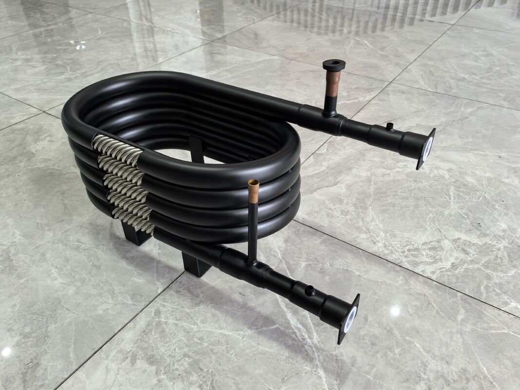 Height Mm 120 to 1000 Coaxial Heat Exchanger Tube In Tube Heat Exchanger Maximum Working Pressure 5.0MPa Ideal for Process Cooling