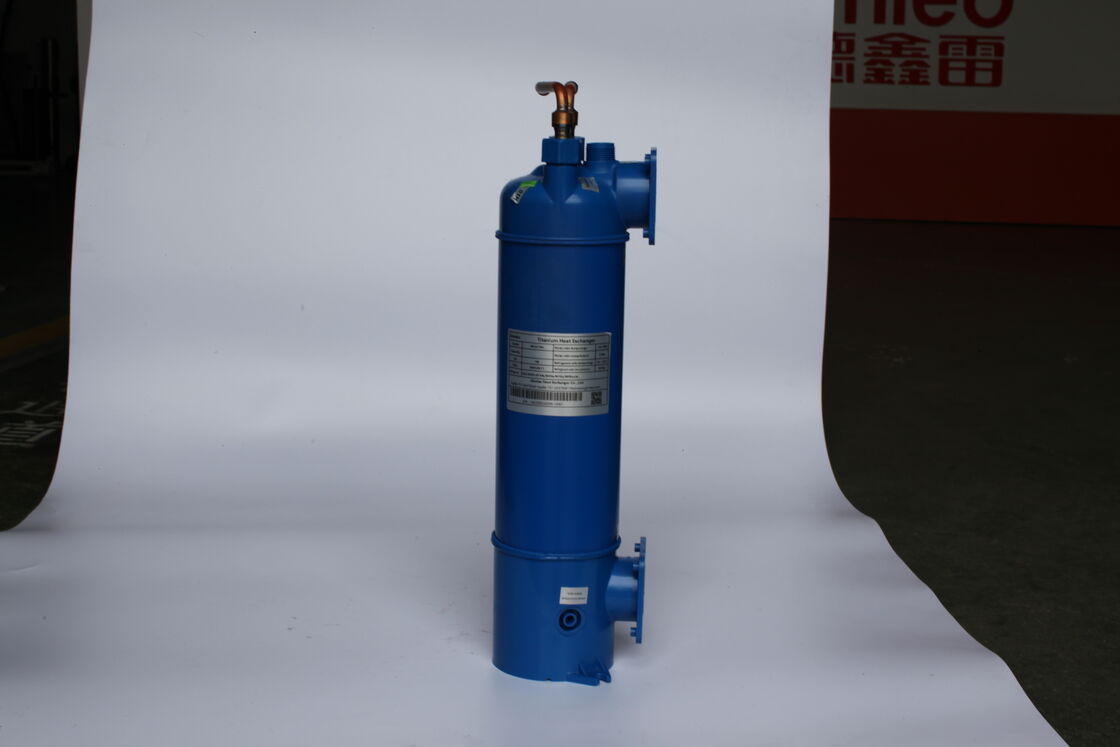 Heating And Cooling Titanium Heat Exchanger Engineered For Between 0 And 40 Degrees Celsius With Low Maintenance Needs