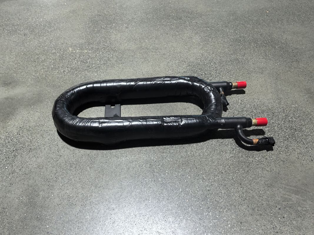 Coaxial Heat Exchanger with Operating Temperature Range -50°C to 300°C and Heat Transfer Area 1 to 10 Square Meters in Compact 140mm Width