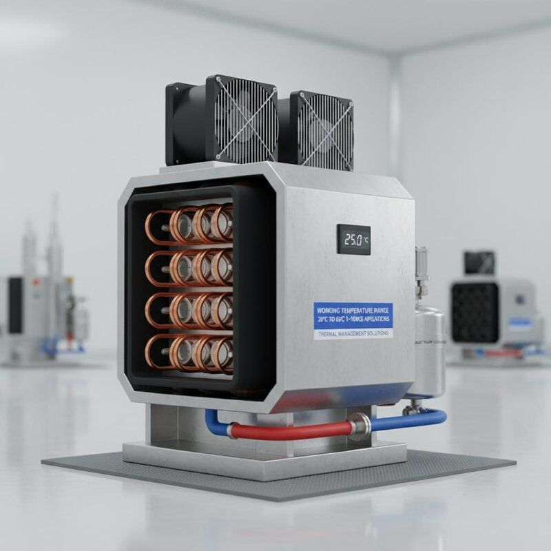 Coaxial Heat Exchanger with 20℃ to 65℃ Working Temperature 520mm Height and 3m³/h Water Flow for Efficient Thermal Management