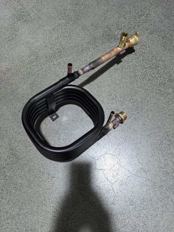 Marine Heat Exchanger with Spiral Twisting Construction, Corrosion Resistant, and Customizable Refrigerant Outlet for Marine Engine Temperature Control