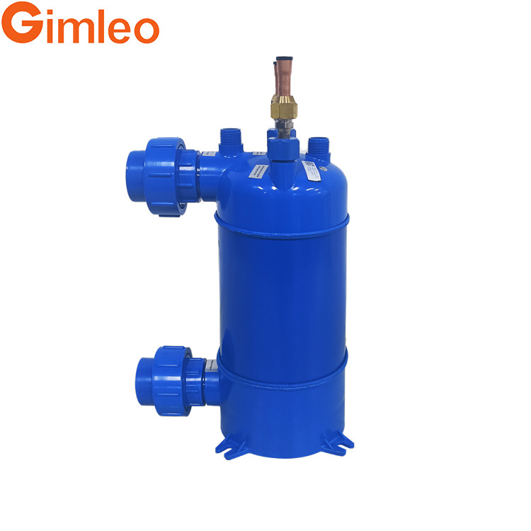 Pvc Shell Chiller Heat Exchanger Screwed Titanium Tube Heat Exchanger PVC Shell ...