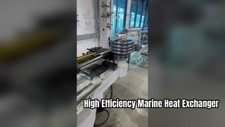 Industrial Grade Coaxial Heat Exchanger for Marine Use